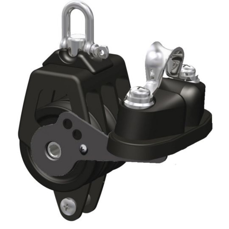Antal Pulley Triple Block with Becket + Cam 50mm-800x800